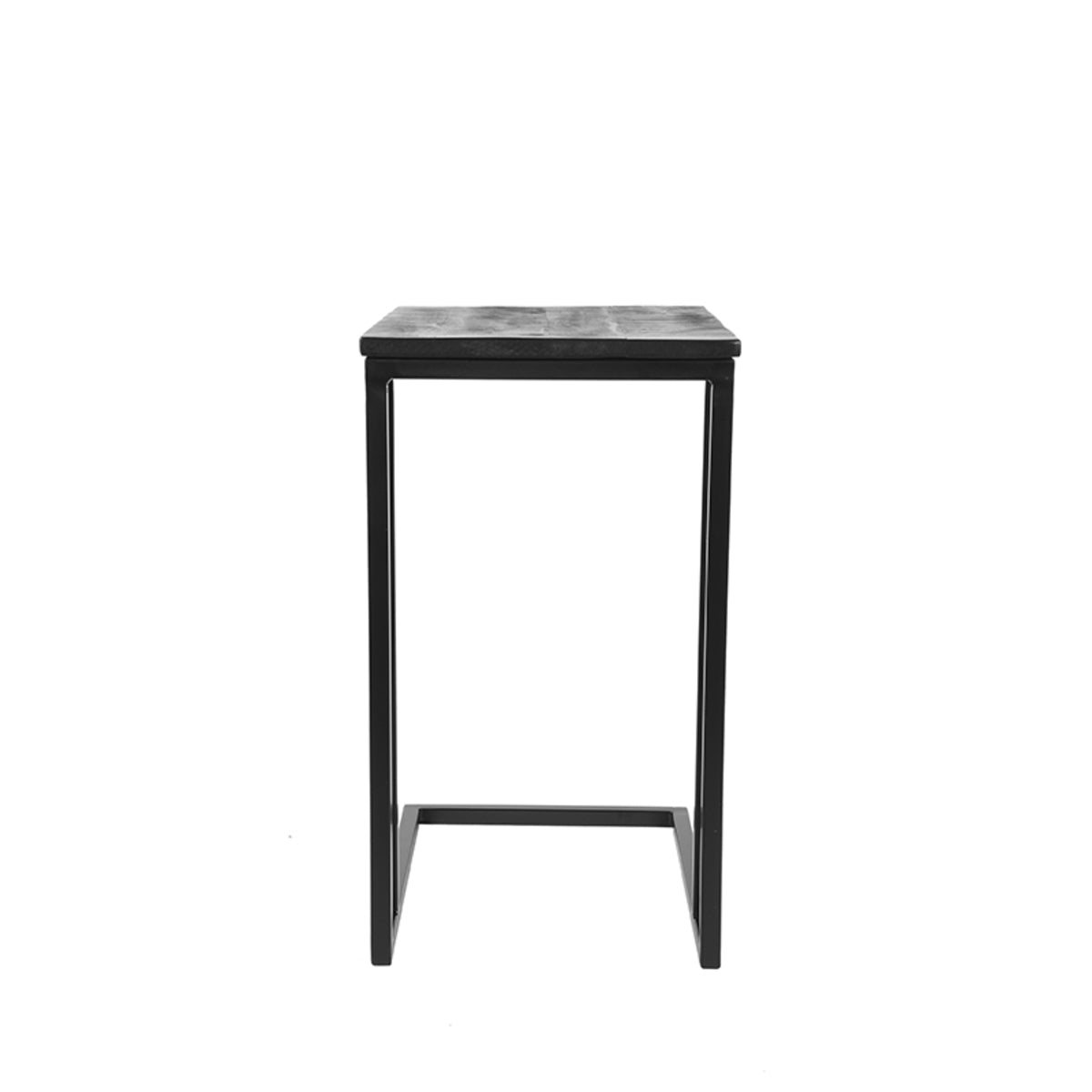 Nancy's Side Table Move - Table pour ordinateur portable - Tables d'appoint - Industriel - Bois - Noir - 35 x 50 x 61 cm