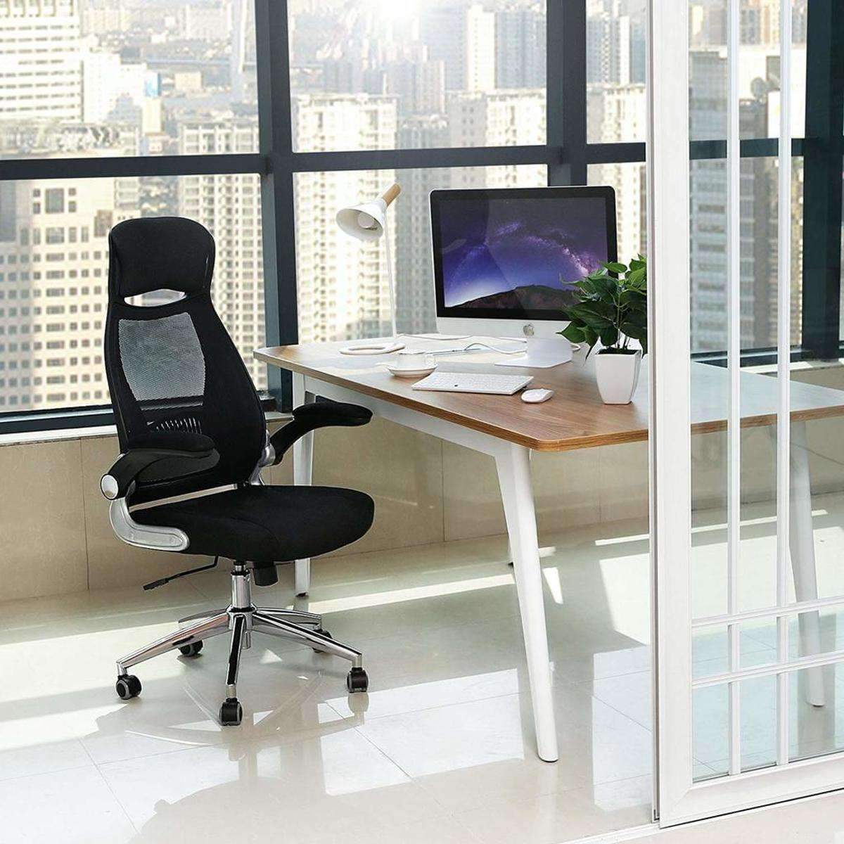 Nancy's Bureaustoel Zwart - Bureaustoelen - Bureaustoelen Voor Volwassenen - Nancy HomeStore