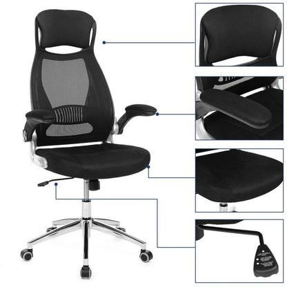 Nancy's Bureaustoel Zwart - Bureaustoelen - Bureaustoelen Voor Volwassenen - Nancy HomeStore