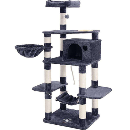 Nancy's Cat House XXL Gray - Scratching Post - Cat Tree - Cat Scratching Posts