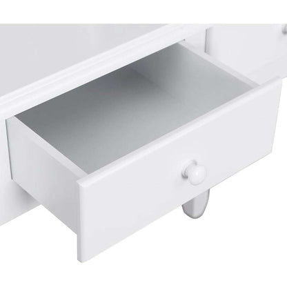 Nancy's Hermosa Beach Kaptafel Met Spiegel - Make-up Tafel Voor Vrouwen - Kaptafels