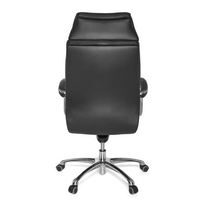 Chaise de bureau en cuir Bruckner de Nancy - Chaises de bureau ergonomiques - Chaises de bureau pour adultes