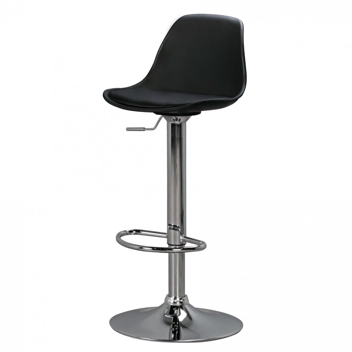 Nancy's Paradise Hills Luxury Bar Stool Black - Bar Stools - Bar Stool Adjustable 40 x 40 x 104 CM