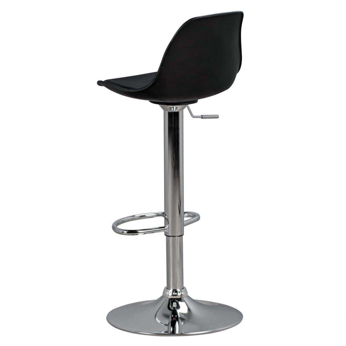 Nancy's Paradise Hills Luxury Bar Stool Black - Bar Stools - Bar Stool Adjustable 40 x 40 x 104 CM