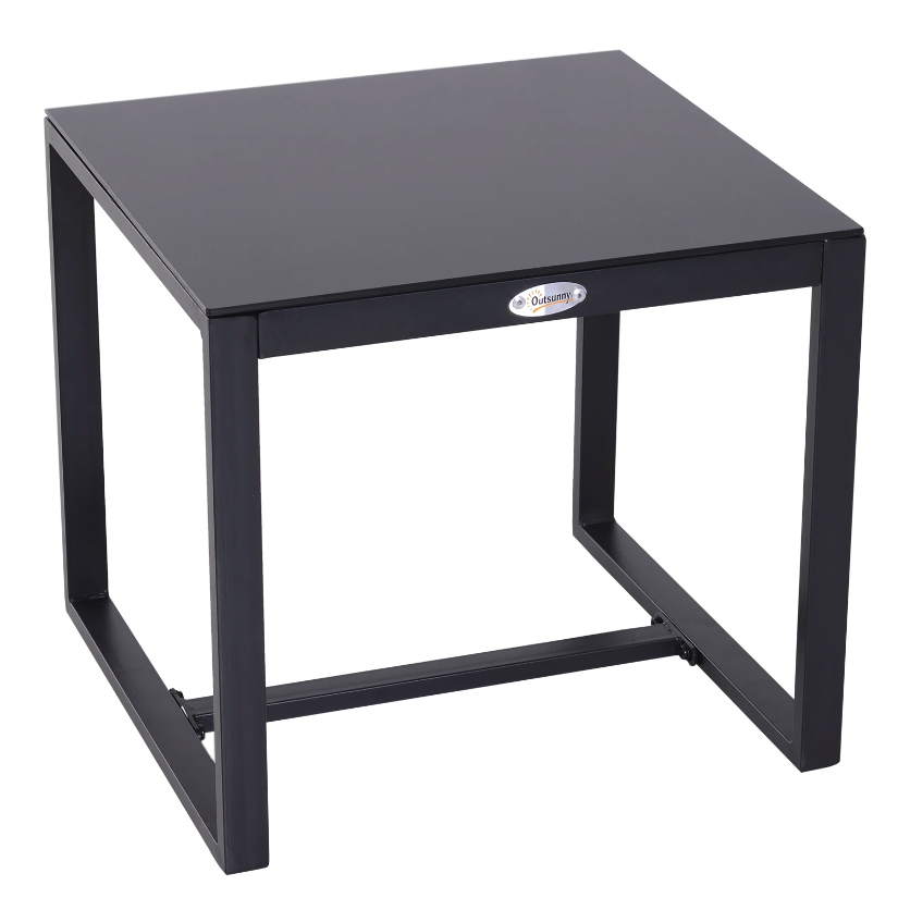 Nancy's Taylor Tuinset - Bistroset -Zitgroep - 2 Stoelen - 1 Tafel - 3-delig - Kussens - Polyrotan - Zwart