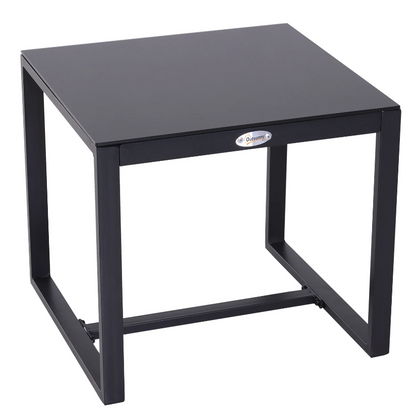 Nancy's Taylor Tuinset - Bistroset -Zitgroep - 2 Stoelen - 1 Tafel - 3-delig - Kussens - Polyrotan - Zwart