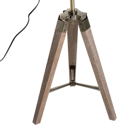 Nancy's Estero Table Lamp - Desk Lamp - Tripod - Retro Design - Studio Lamp - E14 - 25W - No Bulb - Bronze