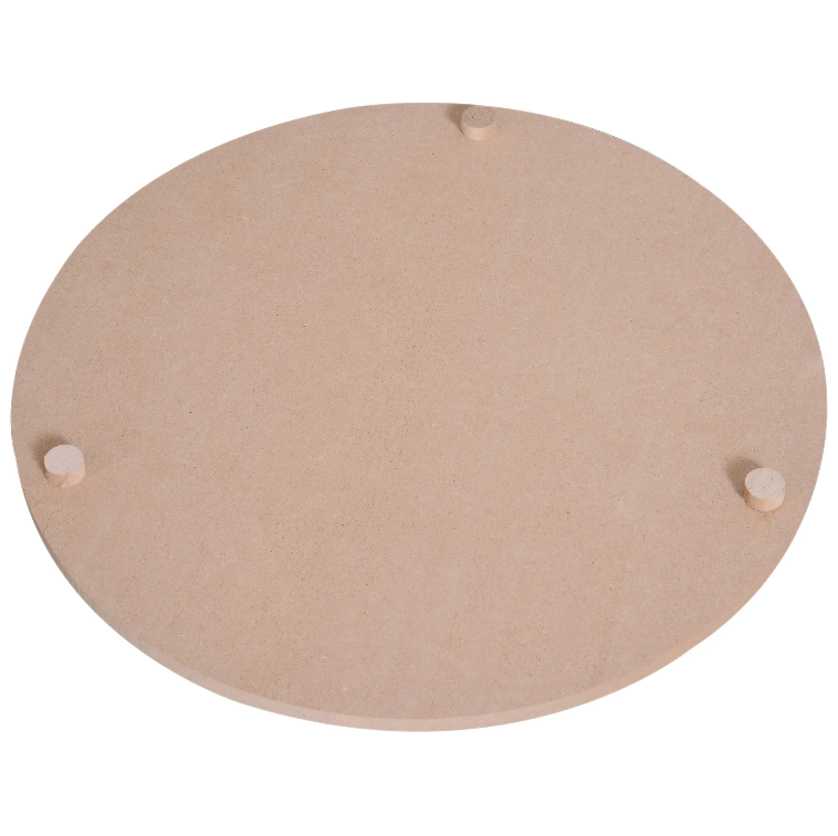 Nancy's Westlake Salontafels - Set Van 2 - Bijzettafels - Naturel / Wit - MDF / Staal