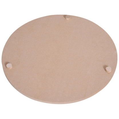 Nancy's Westlake Salontafels - Set Van 2 - Bijzettafels - Naturel / Wit - MDF / Staal