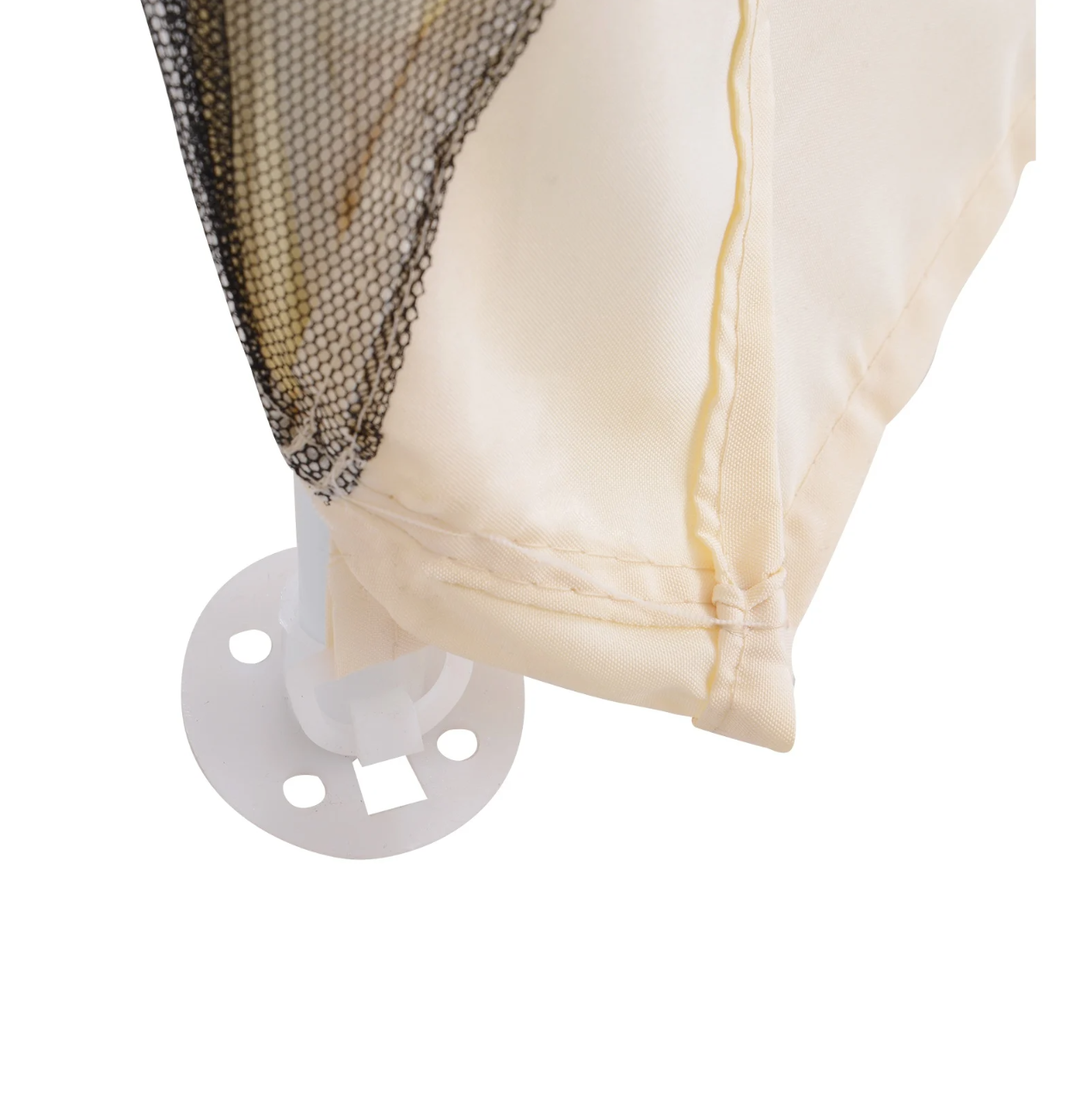 Nancy's Tualatin Partytent - Tuinpaviljoen - Zijwanden - Weerbestendig - Klamboe - Tent - Beige - 3 x 3 m