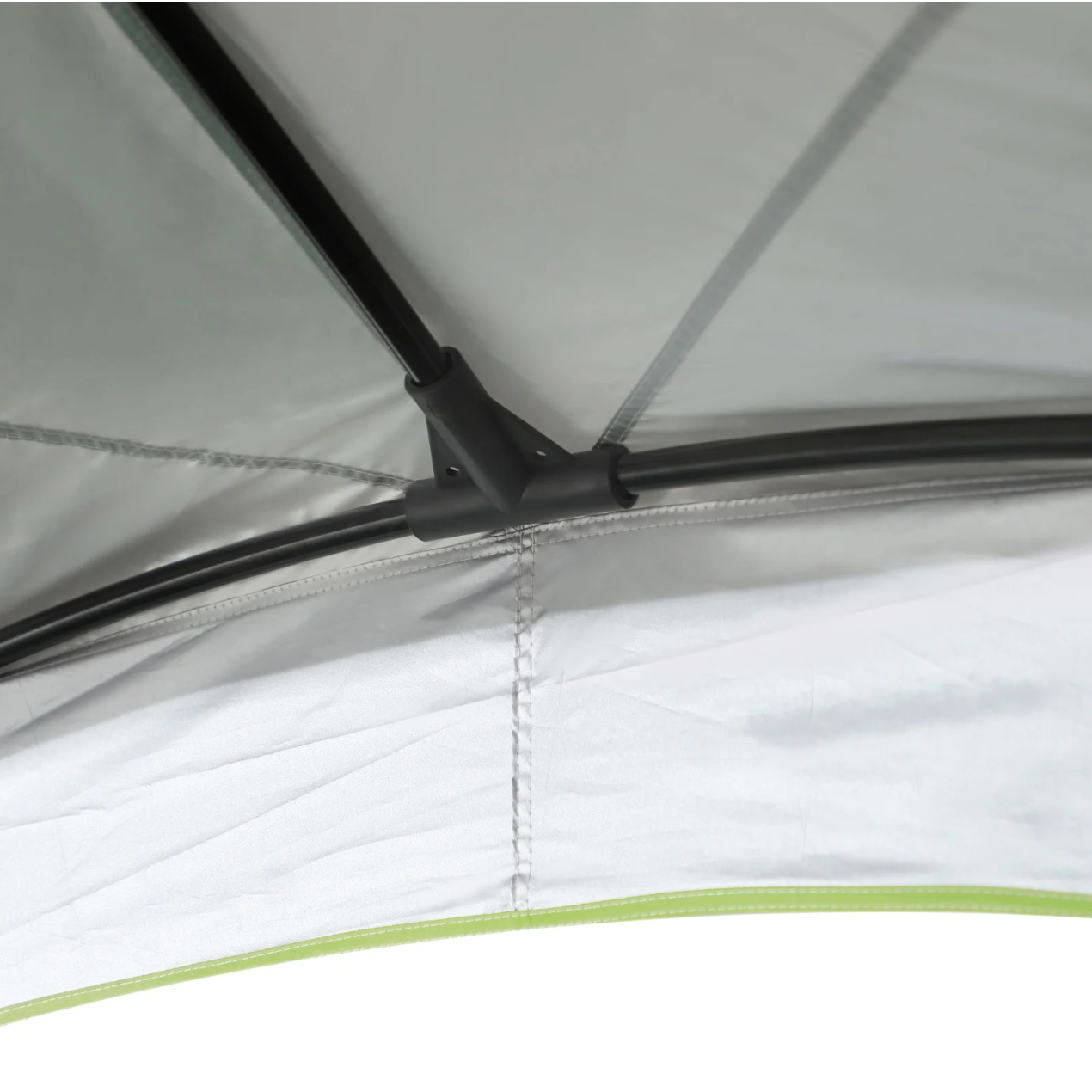 Nancy's Ramsey Partytent - Tuinpaviljoen - Paviljoen - Zonwering - Weerbestendig - Polyester - Crème - Wit - Blauw - 400 x 400 cm