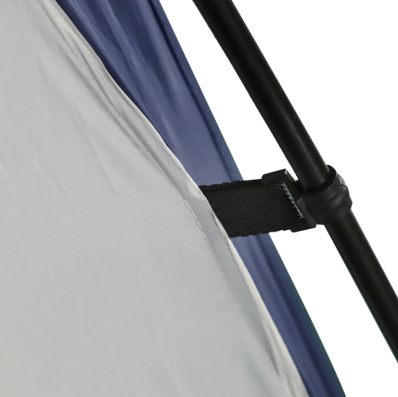 Nancy's Gladstone Party Tent - Garden Pavilion - Weatherproof - Fiberglass rod - Polyester - Cream - White - Blue - 350 x 350 cm