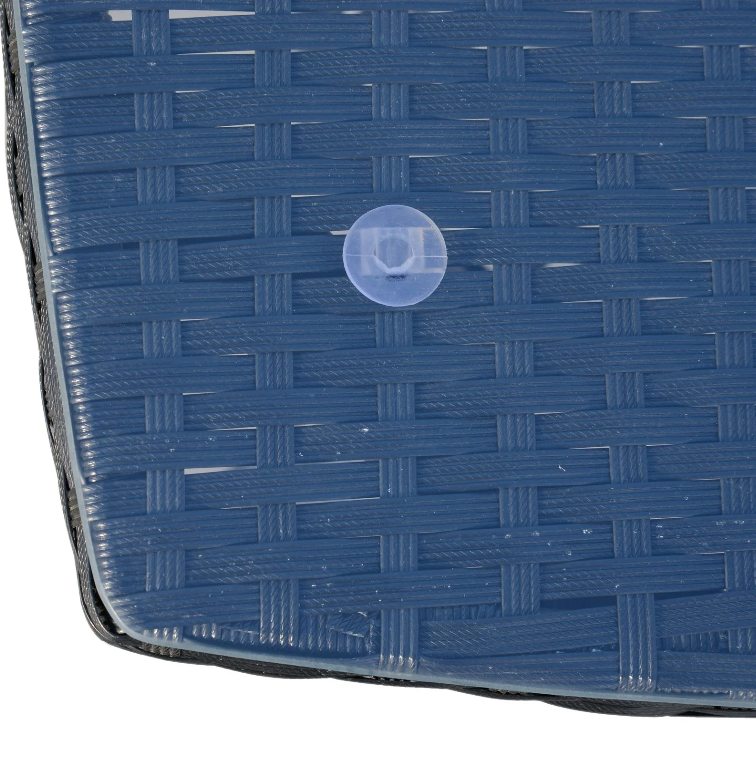 Nancy's Mukwonaga Tuinset - Bistroset - Loungeset - 3-delige Tuin Set - Rotan - Zwart
