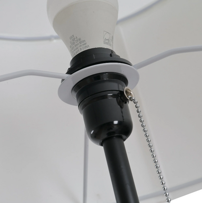 Nancy's DeBary Vloerlamp - Staande Lamp - Driepoots - E27 - Zwart - Staal