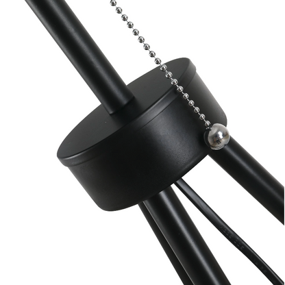 Nancy's DeBary Vloerlamp - Staande Lamp - Driepoots - E27 - Zwart - Staal