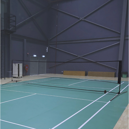 Nancy's Badmintonnet - Volleybalnet - Tennisnet - Draagbaar - 2 Hoogtes - Draagtas - 94/158 x 400 x 60 cm