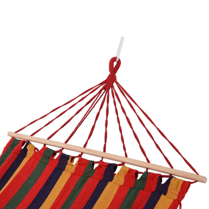 Nancy's Holy Hill Hangmat - Weerbestendig - UV-Bestendig - Katoen - Meerkleurig - 200 x 100 cm