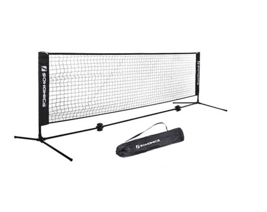 Nancy's Hydro Badminton Net - Tennis Net - Volleyball Net - Height Adjustable - Carrying Bag - 3 Meters - Black 