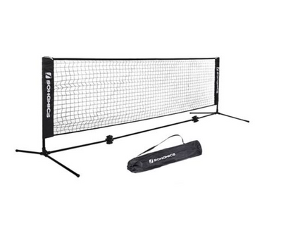 Nancy's Hydro Badminton Net - Tennis Net - Volleyball Net - Height Adjustable - Carrying Bag - 3 Meters - Black 