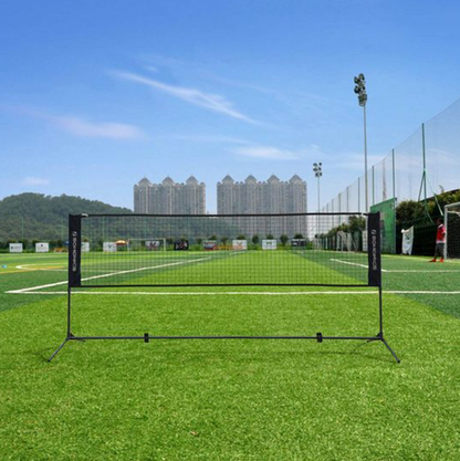 Nancy's Hydro Badmintonnet - Tennisnet - Volleybalnet - Hoogte Verstelbaar - Draagtas - 3 Meter - Zwart