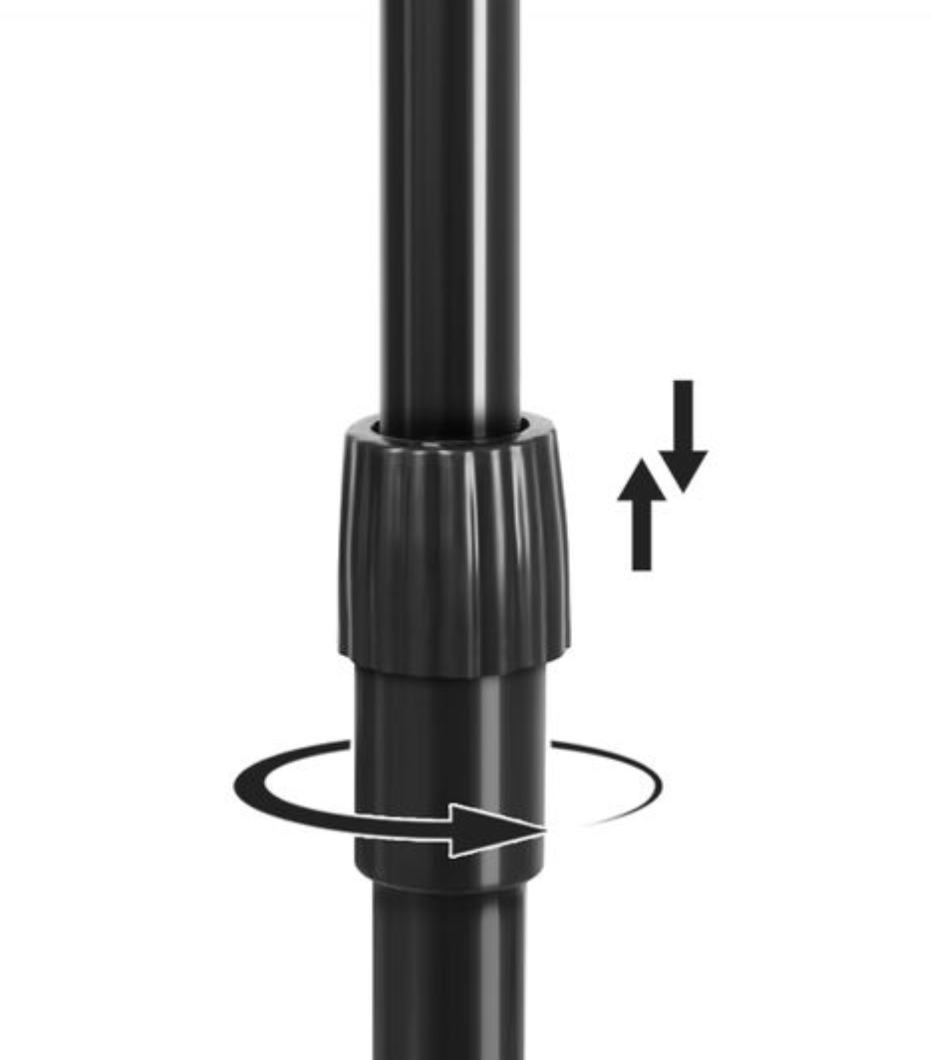 Nancy's Hyman Badmintonnet - Volleybalnet - Tennisnet - Hoogte Verstelbaar - Draagtas - Metaal - Zwart - Geel - 4 M