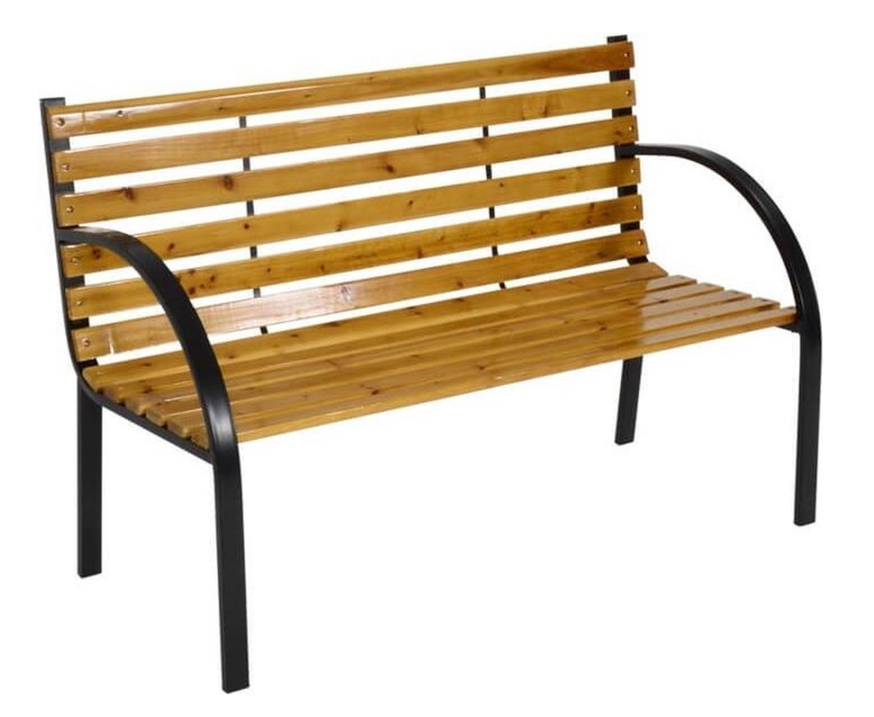 Nancy's Lentol Garden Bench - Bench - 2-Seater Bench - Wood - 120 x 60.5 x 82cm