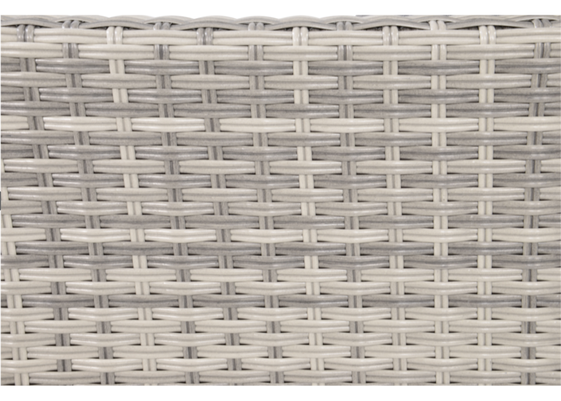 Nancy's Scheper Lounge Hoekbank - Loungeset - Riet en Aluminium Frame - Grijs