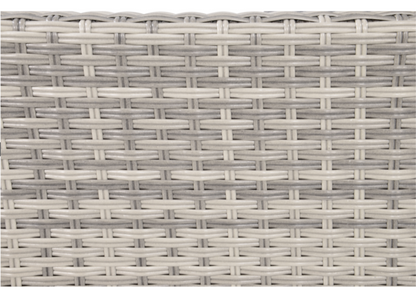 Nancy's Scheper Lounge Hoekbank - Loungeset - Riet en Aluminium Frame - Grijs