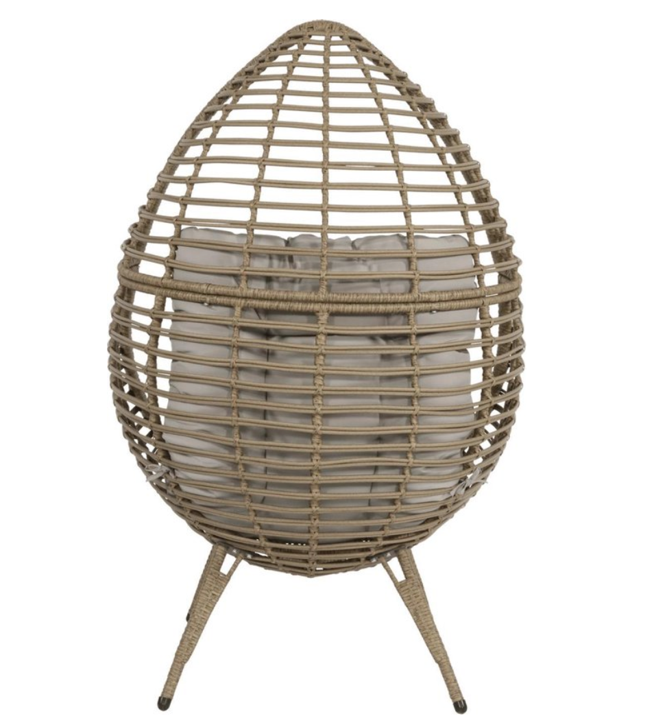 Nancy's Boeil Relaxstoel - Egg Chair - Tuinstoel - 99 x 91 x 156cm