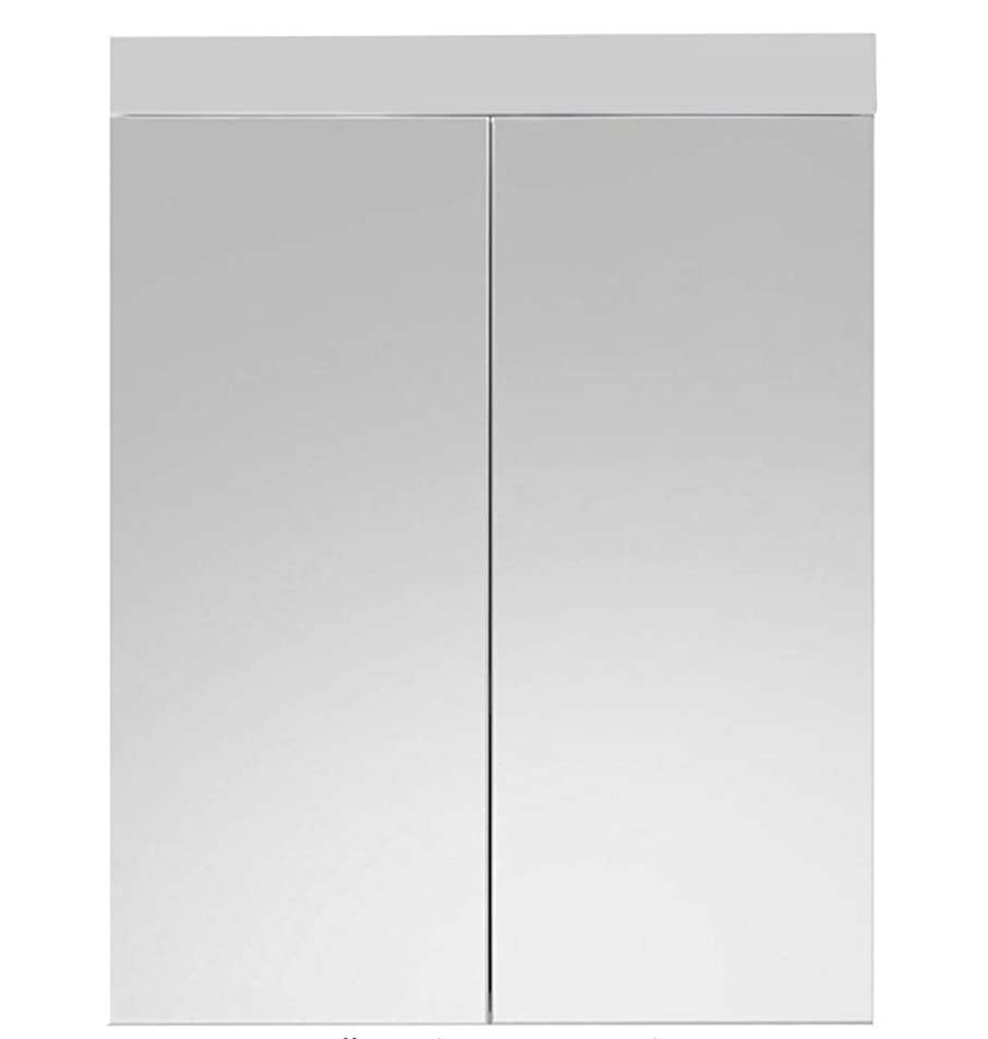 Nancy's Amanda Bathroom Cabinet - Mirror - High Gloss - 60 x 77 x 17cm