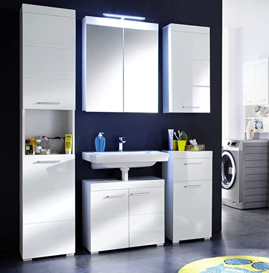 Nancy's Amanda Bathroom set - Bathroom cabinets - High gloss - 163 x 190 x 34 cm