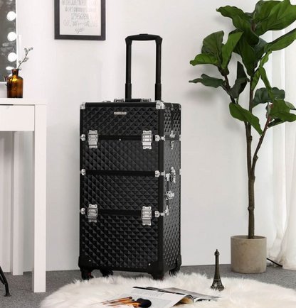 Valise de maquillage de Nancy - Chariot à cosmétiques - Organisateur de maquillage