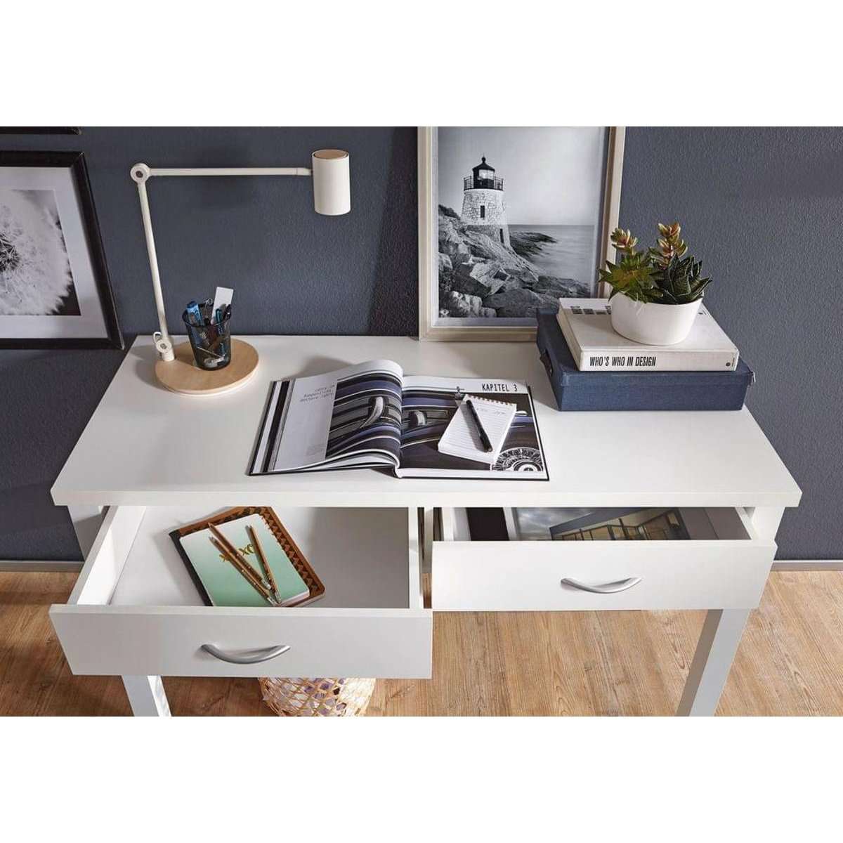 Nancy's Bureau Met 2 Lades - Computer - Bureau - Organizer - Bureaus - Nancy HomeStore
