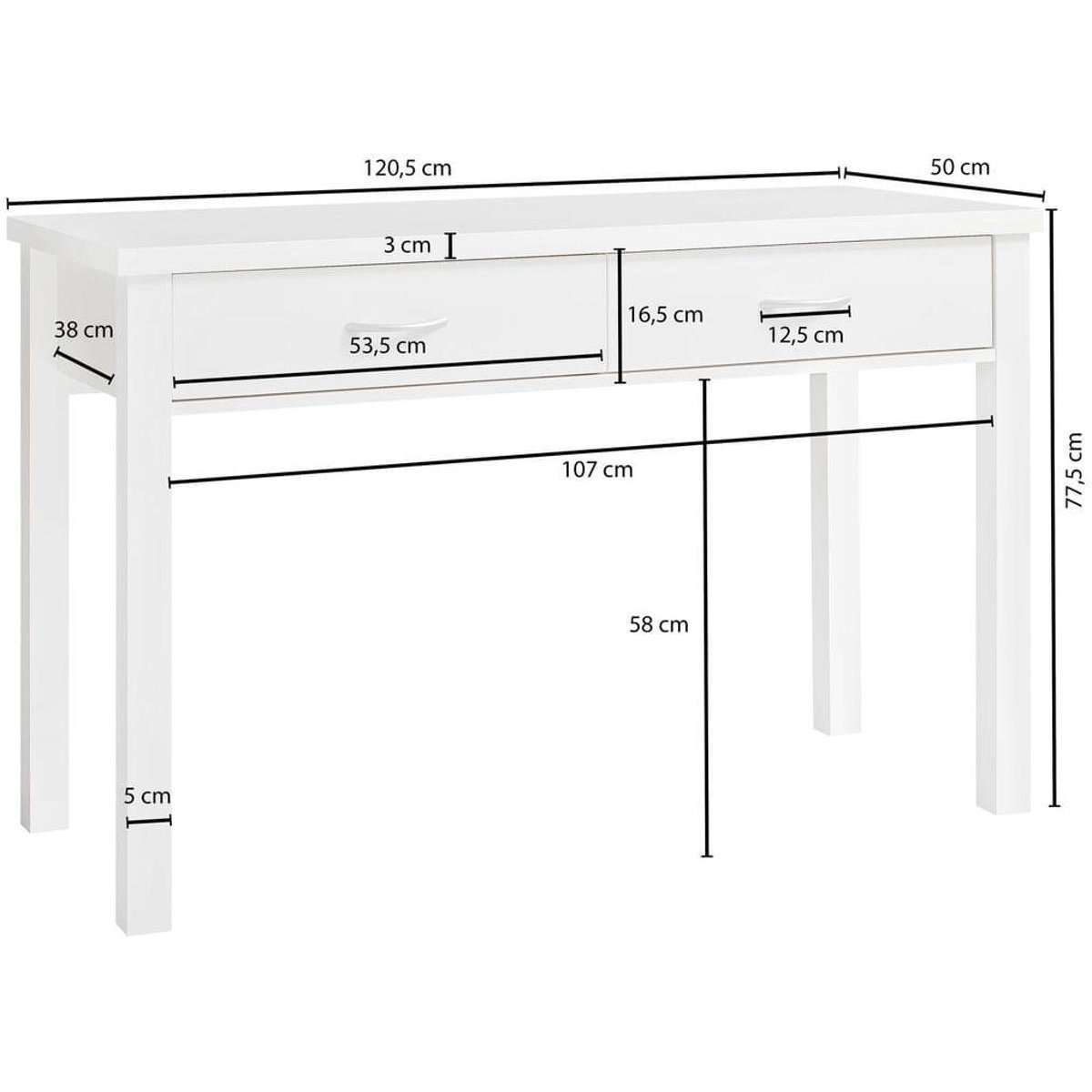 Nancy's Bureau Met 2 Lades - Computer - Bureau - Organizer - Bureaus - Nancy HomeStore