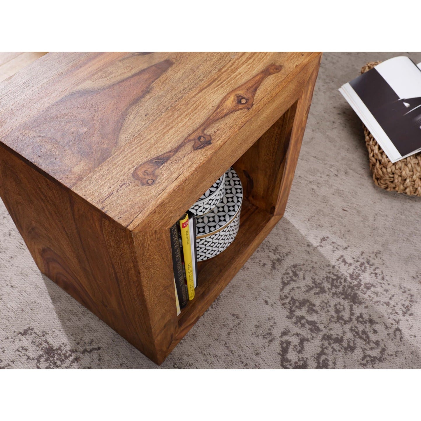 Nancy's Scottsdale Solid Sheesham Wood Side Table - Armoire murale - Tables d'appoint - Tables - Tables d'appoint