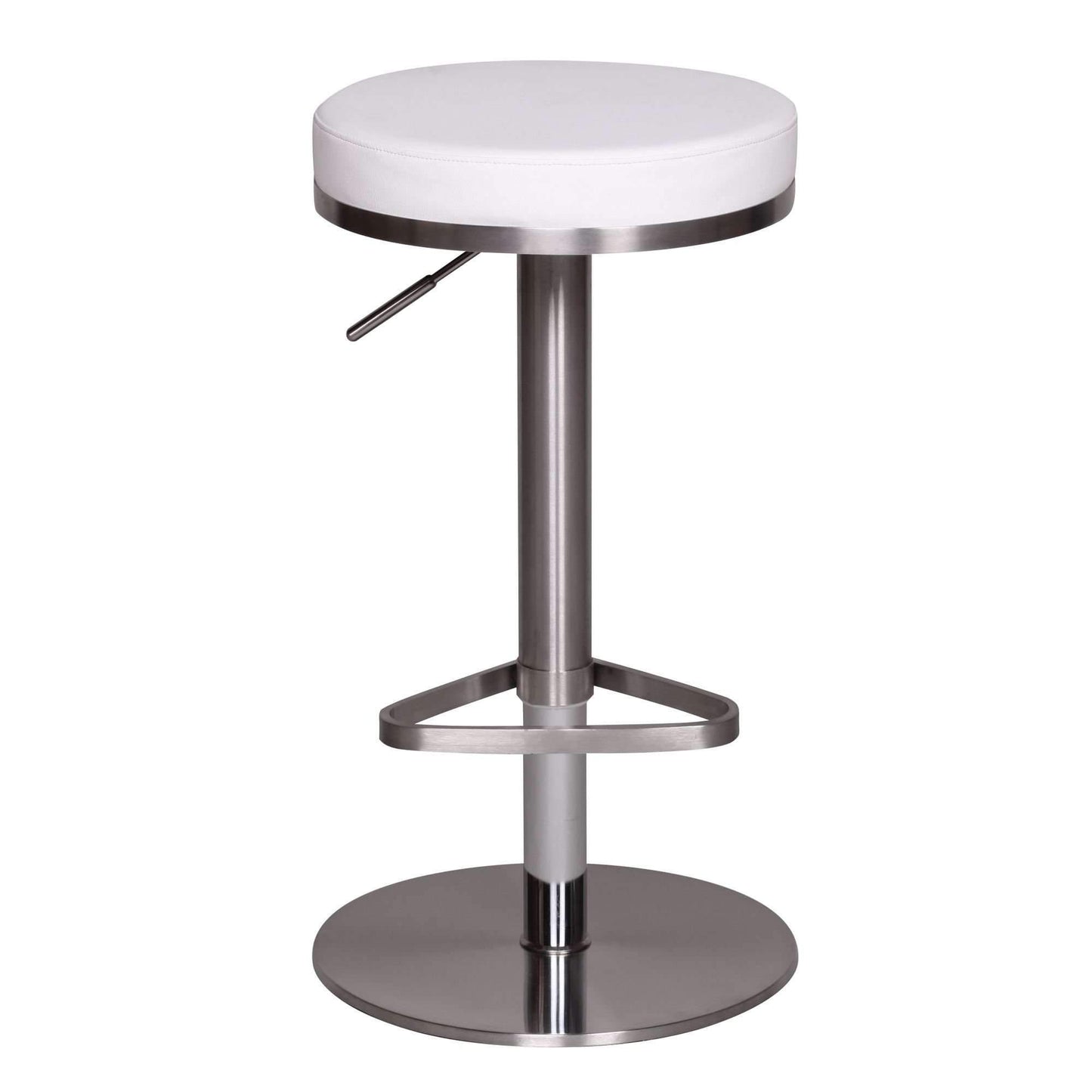 Nancy's River Mountain Luxury Bar Stool White - Bar Stools - Bar Stool Adjustable 40 x 40 x 82 CM