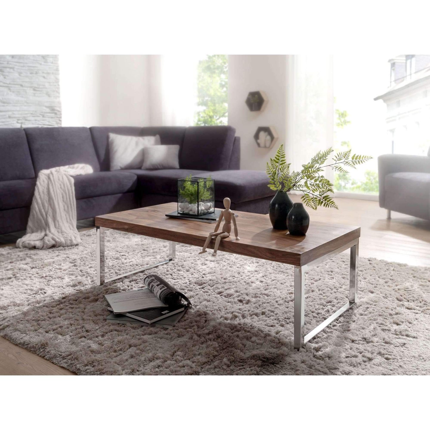Table basse moderne en bois Nancy's Dunning - Table d'appoint - Table - Tables basses - Table