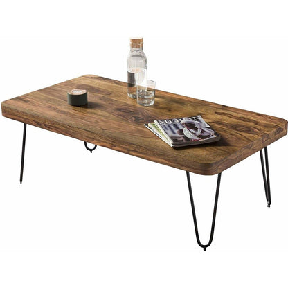 Nancy's Wrightwood Moderne Salontafel - Sheesham Hout - Bijzettafel - Tafeltje - Salontafels - Tafel