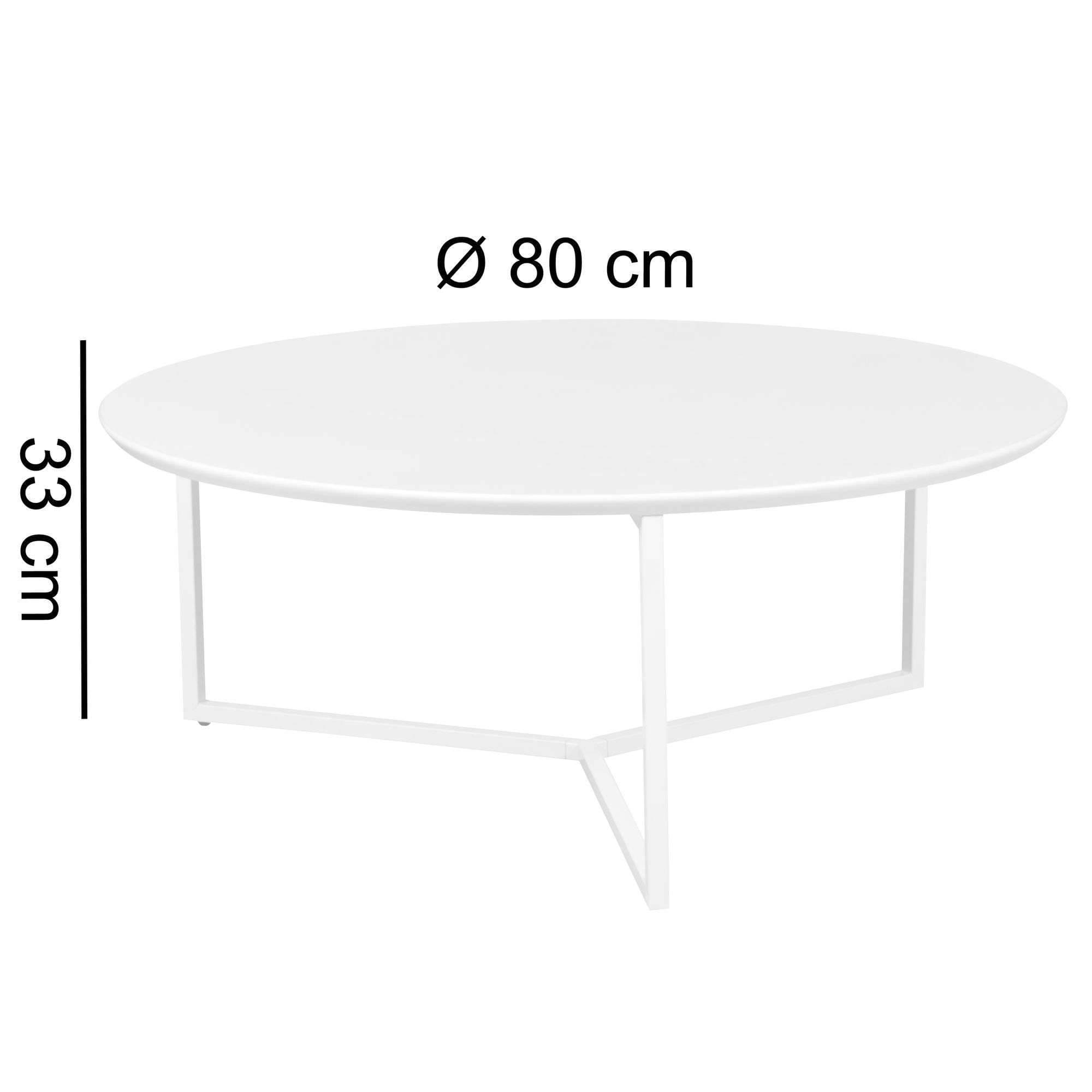 Nancy's Parkview Luxury Round Coffee Table - Side Table - Table - Coffee Tables - Coffee Table