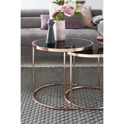 Nancy's River Modern Side Tables - Ensemble de 2 - Table d'appoint - Table - Table basse