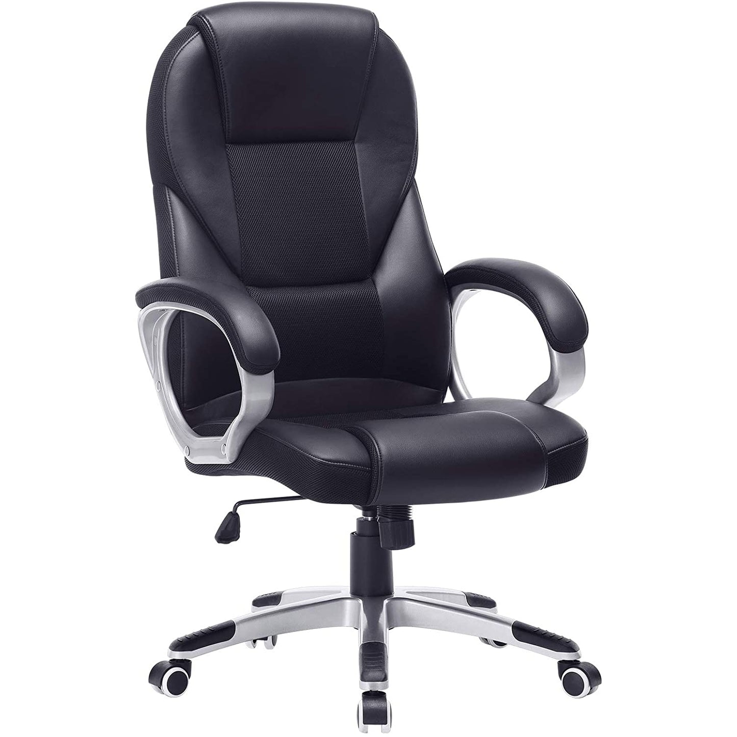 Nancy's Brooklyn Bureaustoel - Luxe Design Stoel - Ergonomische Directiestoel - Kunstleer - 150 KG Belasting