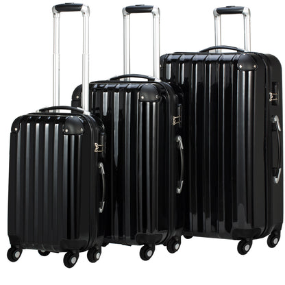 Nancy's Edgerton Reiskofferset - 3-delig - Hardcase - Bagageweegschaal - ABS