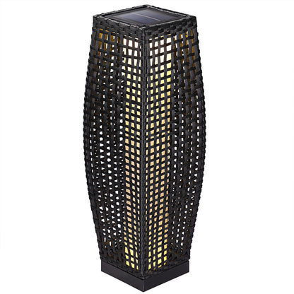 Nancy's Mount Carmel Tuinlamp - Vloerlamp - Staande Lamp - Verlichting - Zonne-Energie - LED-Lamp - 80 x 21 x 21 cm