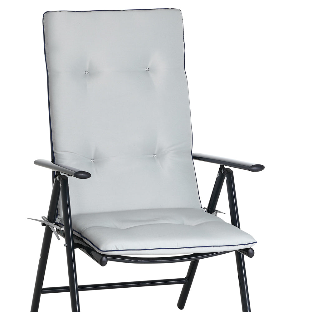 Nancy's New Cumberland Tuinstoel - Stoel - Tuin - Set van 6 - Polyester - 120 x 45 x 5 cm