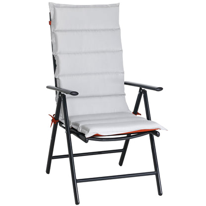 Nancy's River Rouge Omkeerbare Stoelkussenset - Zitkussens - Voor Hoge Rugleuningen - Kussentjes - Polyester - 120 x 45 x 5 cm