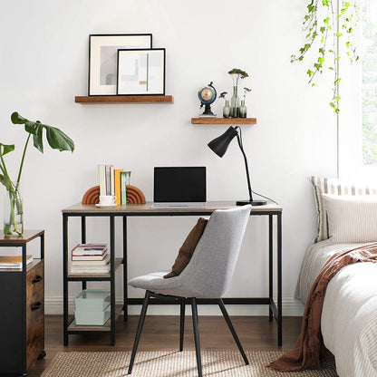 Nancy's Runada Bureau - Computertafel - Kantoortafel - Grijs / Zwart - 50 x 100 x 75 cm