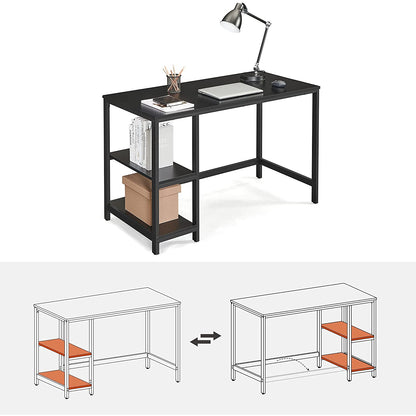 Nancy's Rockefeller Center 2 Bureau - Industriële Werktafel - Vintage Tafel - Bureaus - 120 x 75 x 60