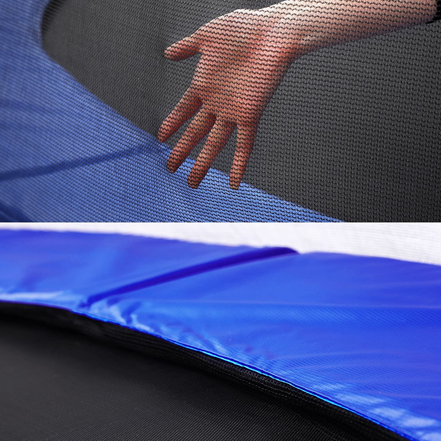 Nancy's Trampoline Met Veiligheidsnet - Blauw / Zwart - Ø 305 cm