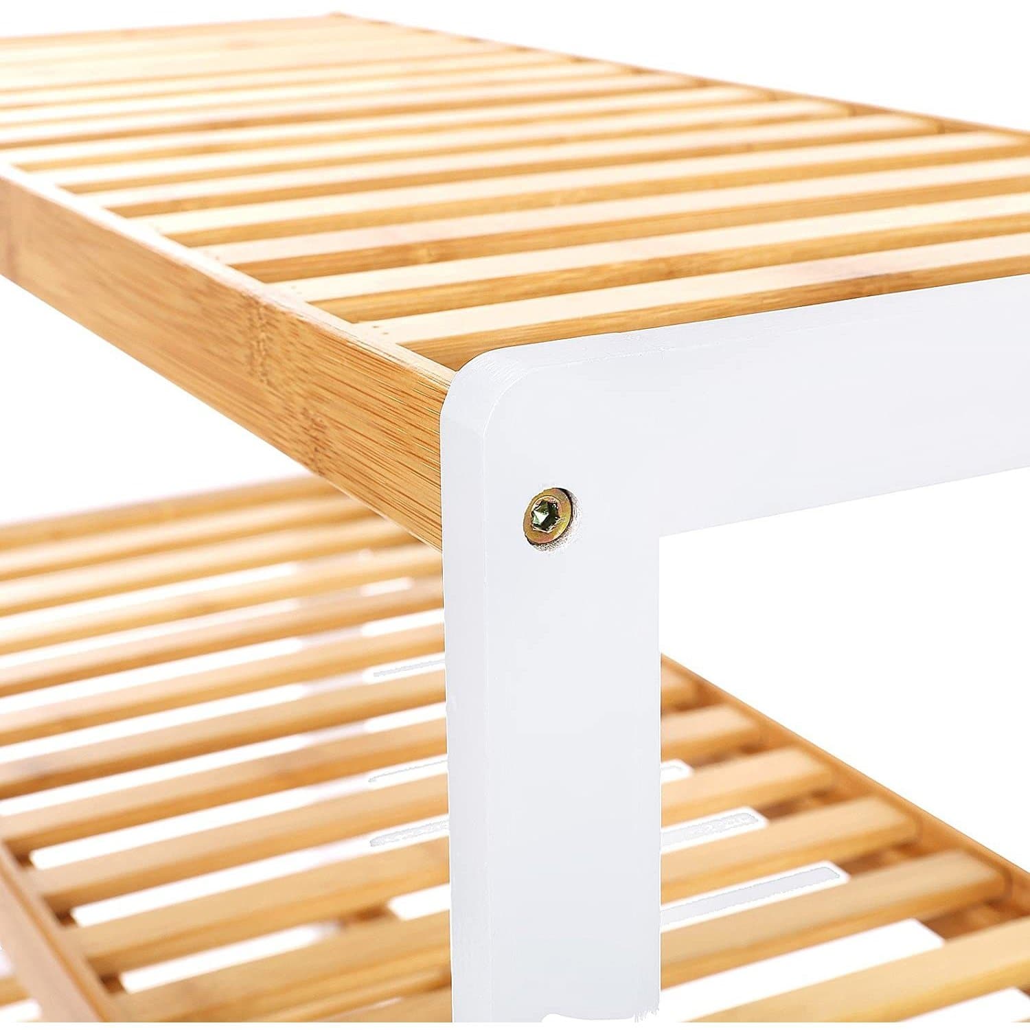 Nancy's Benafim Schoenenrek - Schoenenbank - Opbergrek - Bamboe - ± 70 x 25 x 55 cm