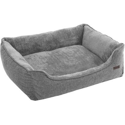 Nancy's Deluxe Hondenmand Wasbaar - Hondenbed - Afneembare Hoes - Hondenmanden - 90 x 75 x 25 cm